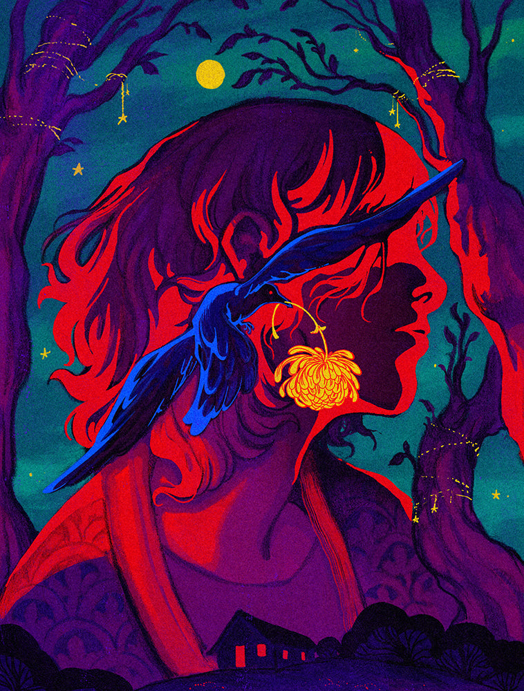 "Guidance of the Crow" Prints